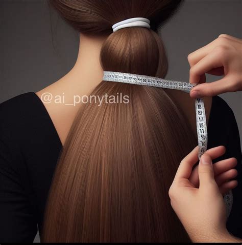 ponytail thickness test|ponytail thickness.